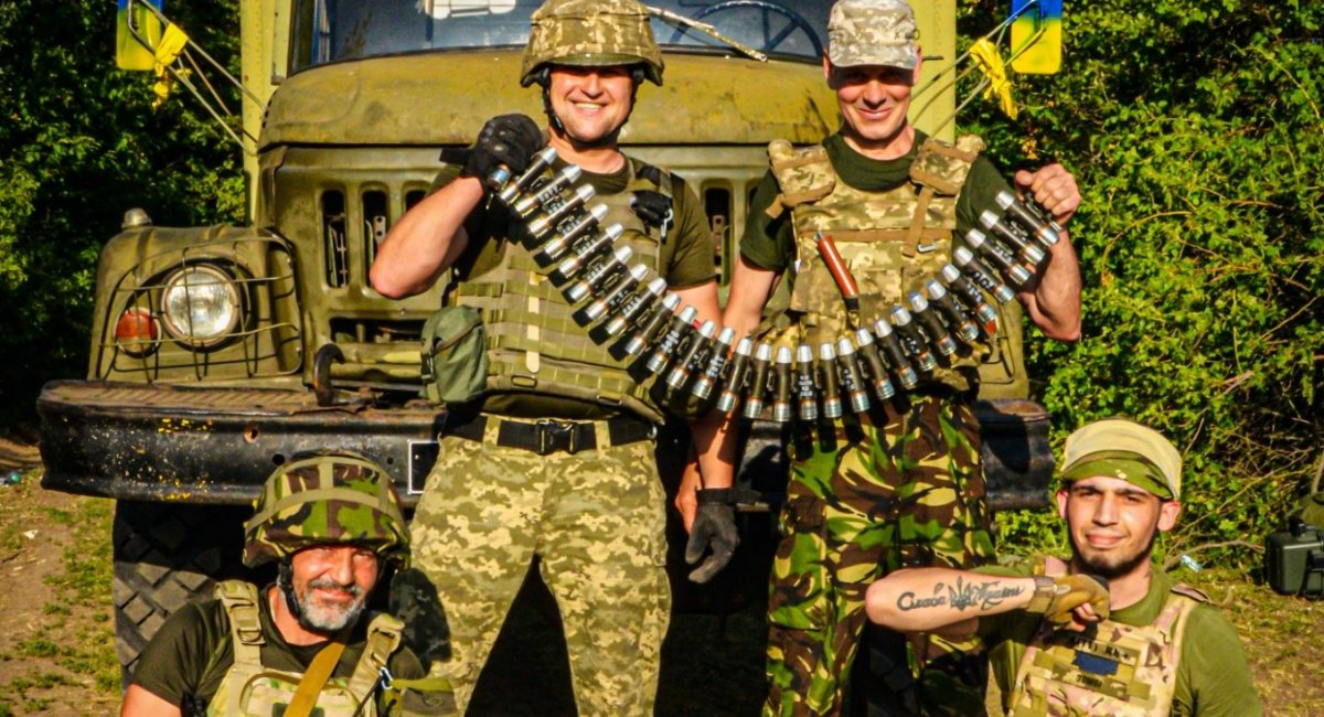 Kharkiv Territorial Defense has received AGS-17 automatic grenade launchers and ammunition to them / Photo credit: 229th Independent Battalion of Kharkiv Territorial Defense Forces of Ukraine