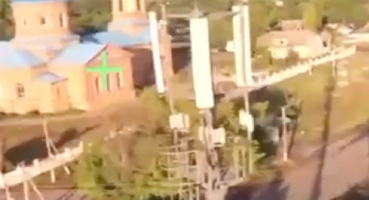 russian communications equipment / screenshot from video 