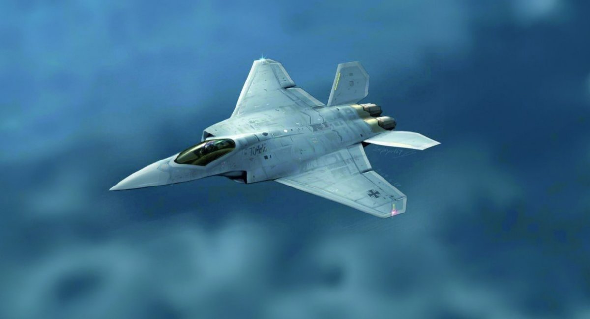 Future Combat Air System concept rendering / Image credit: MBDA