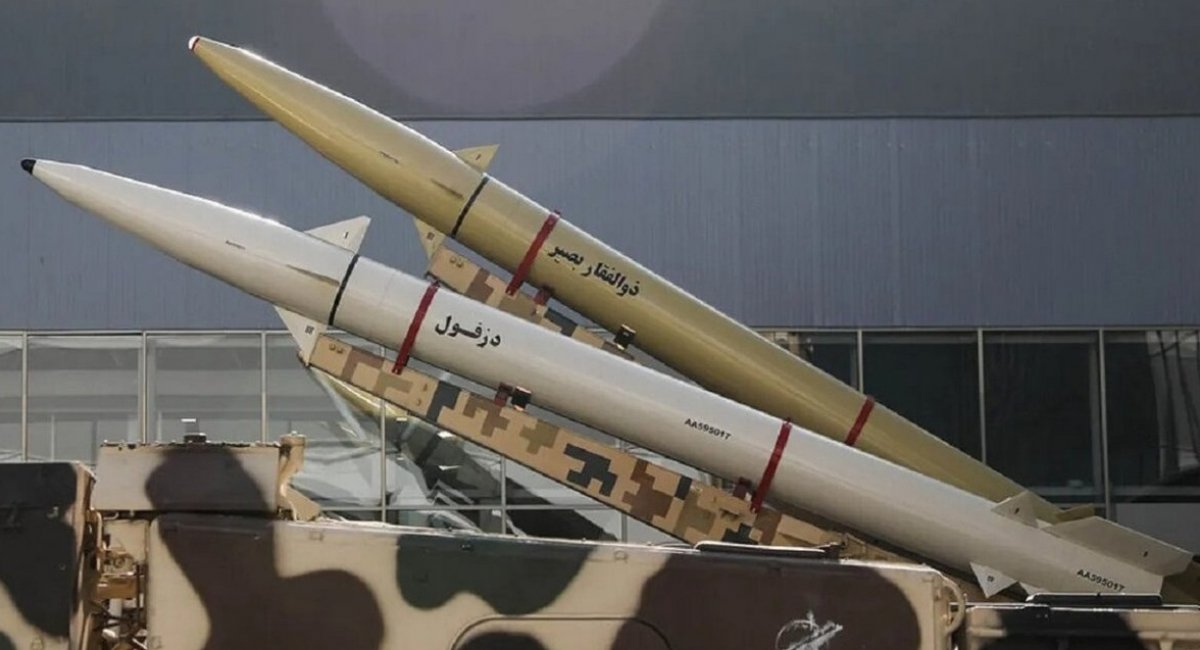 Iranian ballistic missiles Fateh-110 / Open source illustrative photo