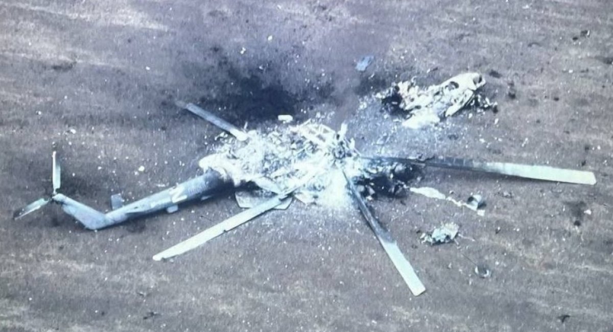  Photo for illustration / russian Mi-8 helicopter that was shoot down in Ukraine