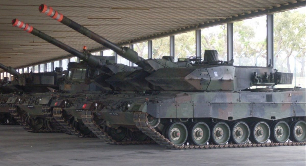 The Leopard 2A6 main battle tanks of the Portuguese Armed Forces / open source 
