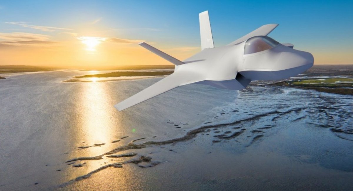 Sixth-generation fighter render under GCAP project / Open source image