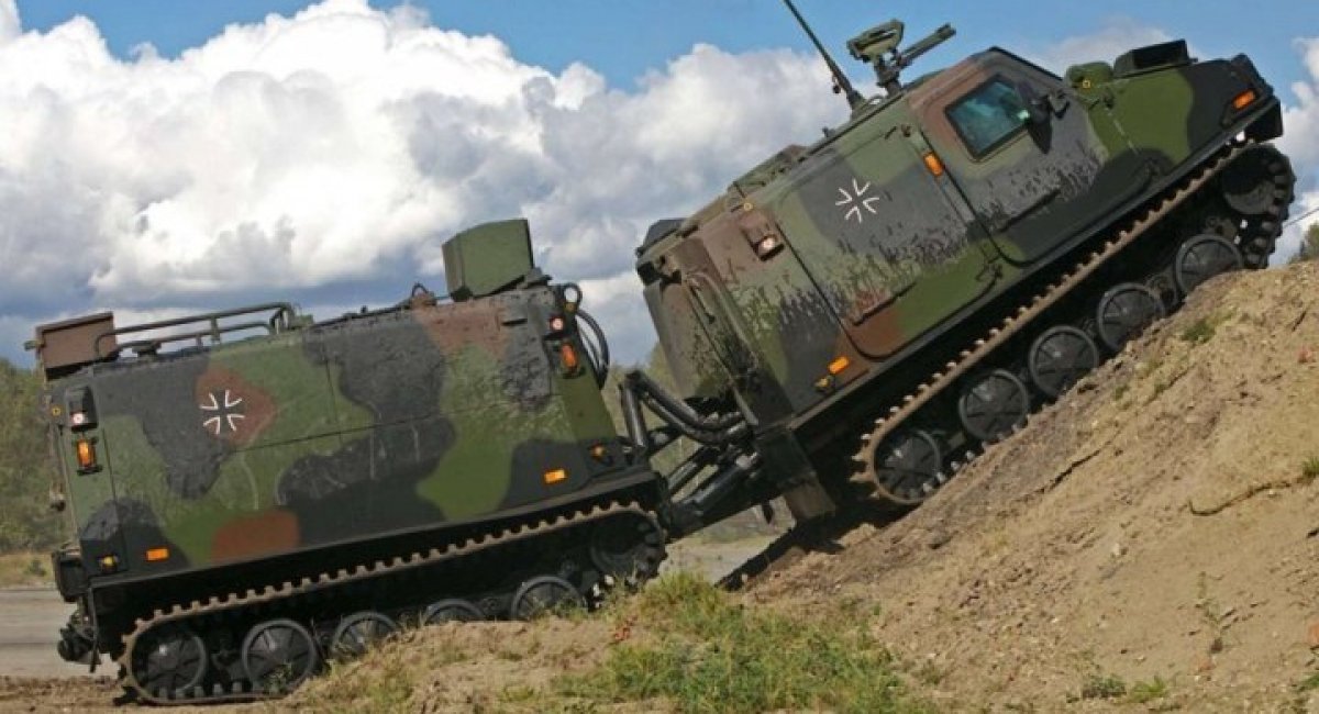 The new assistance package for Ukraine includes four BV206 tracked all-terrain vehicles / Phoo credit: Bundeswehr
