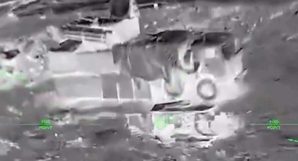russian Pantsir air defense system / screenshot from video 