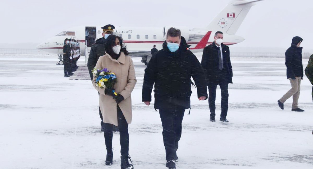 Canadian Minister of National Defense Anita Anand arrived in Ukraine for a two-day visit / Photo credit: MOD of Ukraine