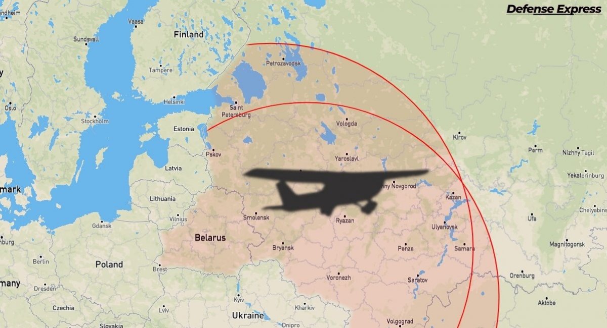 The range of Ukrainian drones is more than 1000 kilometrs