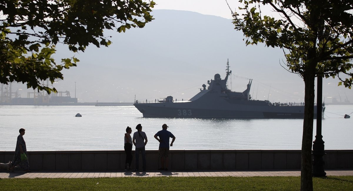 A Project 22160 Vasily Bykov patrol ship of the russian navy / Open source archive photo