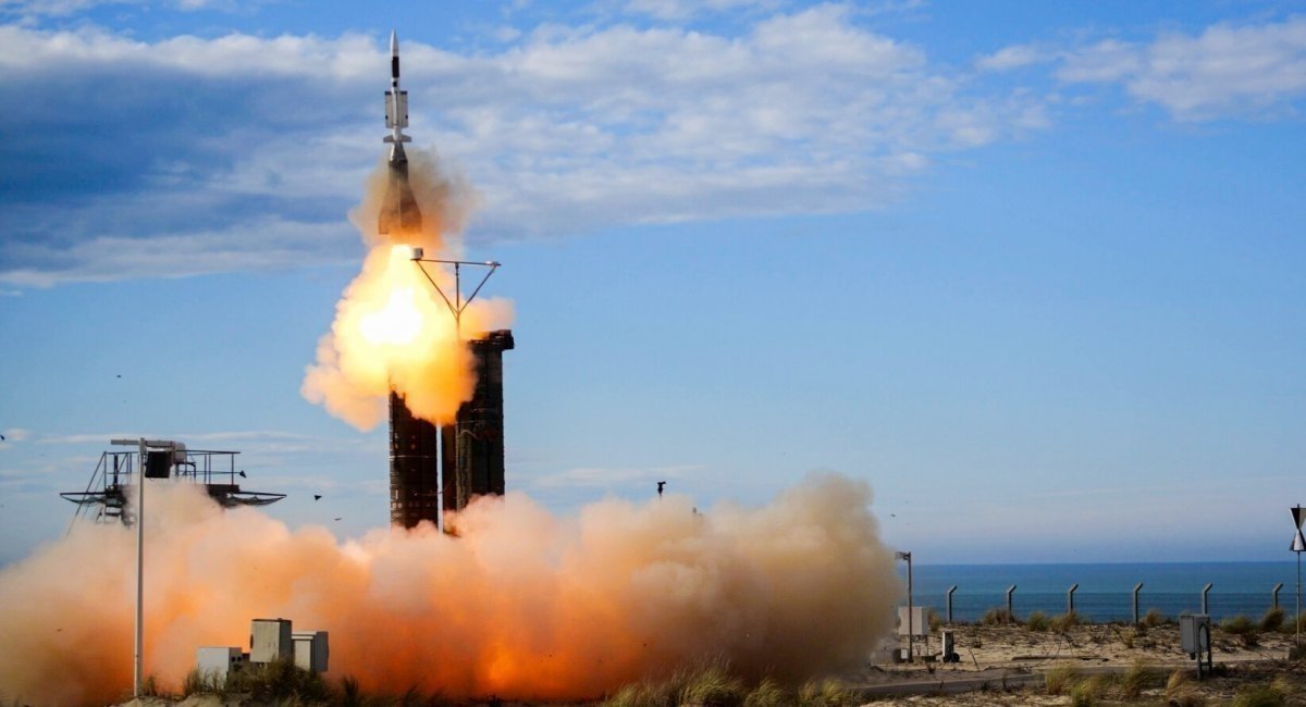 A missile launch from the SAMP/T air defense system / Illustrative photo
