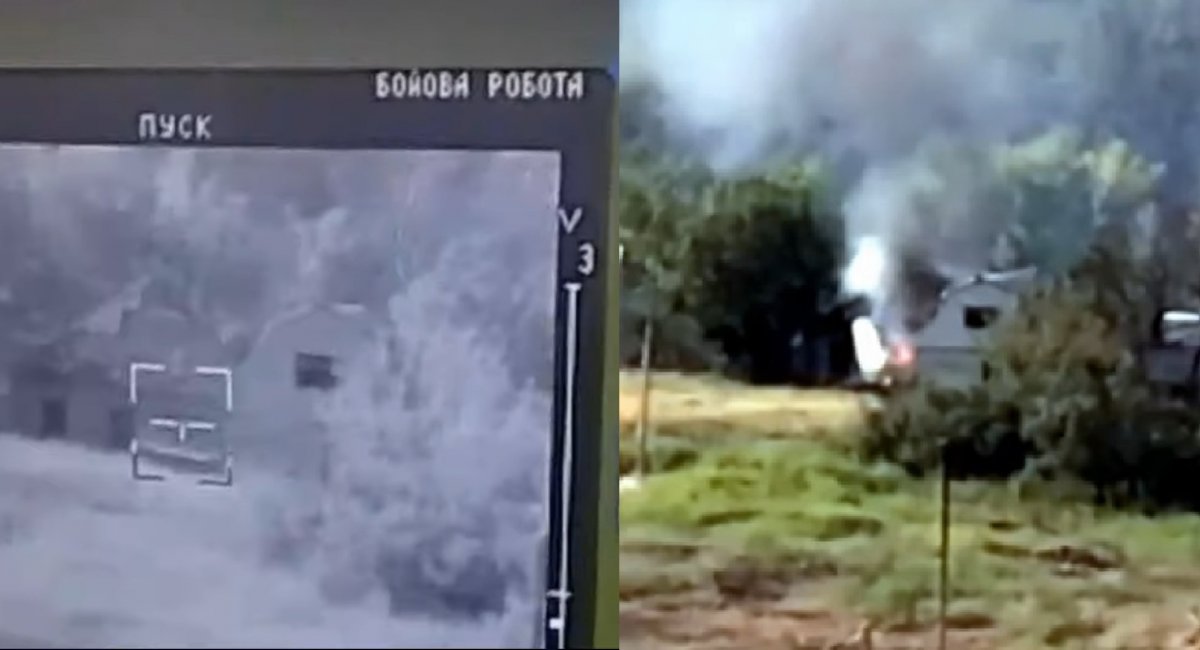 Lviv paratroopers destroy enemy tank, IFV