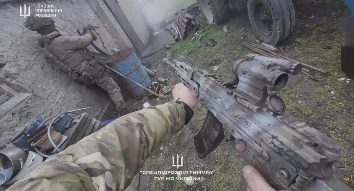 Units of the Defense Intelligence of Ukraine stopped the offensive of russian troops on Zaporizhia in their area of responsibility / Video screengrab