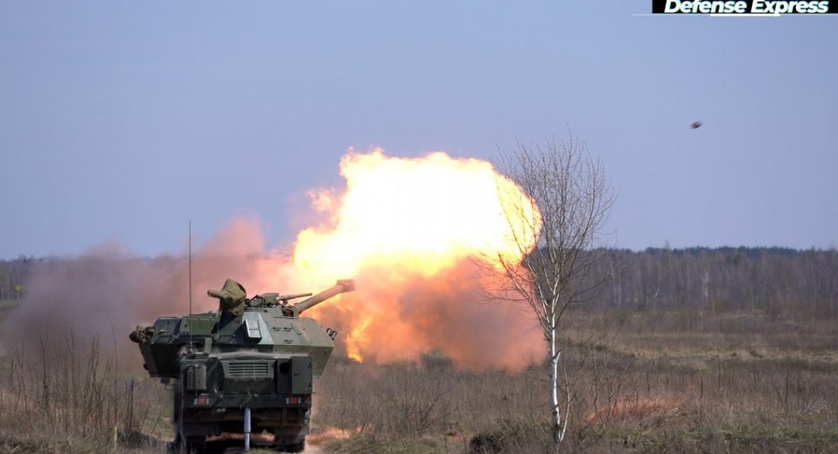 The self-propelled gun system Dana-M2 has succeeded through testing in Ukraine  