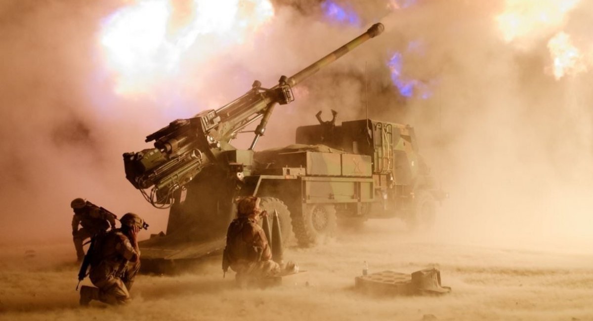 CAESAR is a wheeled, 155mm 52-caliber self-propelled howitzer