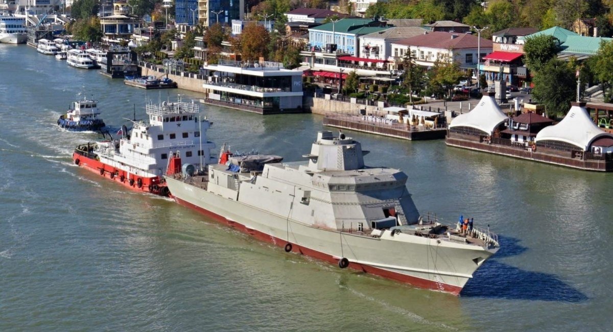 A small missile ship (corvette) of Project 22800 Karakurt / Open-source illustrative photo