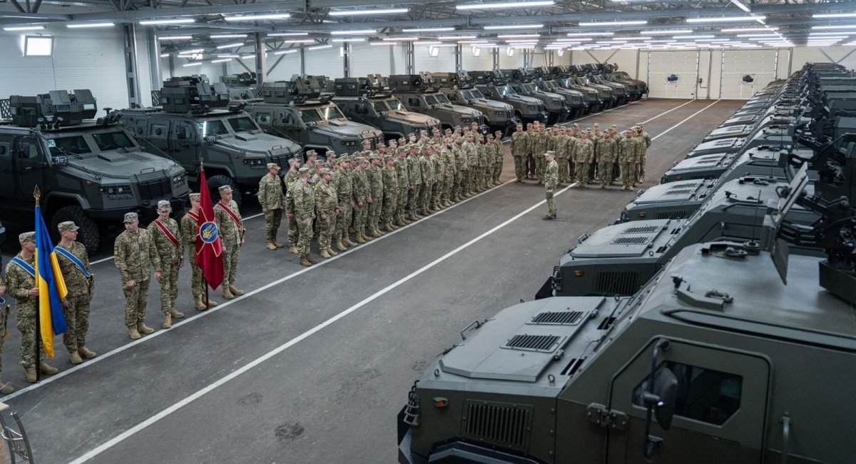 A total of 15 Kozak-2M1 and 25 Kozak-5 armored vehicles were handed over / Photo credit: Rustem Umerov