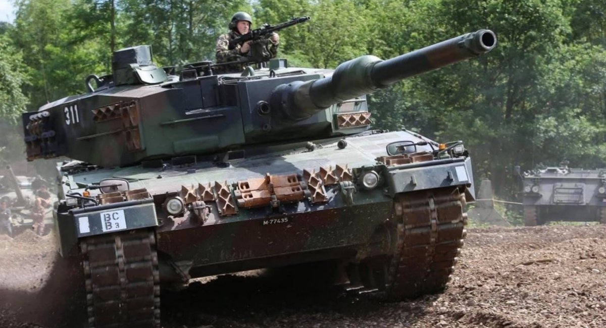 Swiss Pz 87, aka Leopard 2A4 / Illustrative photo from open sources