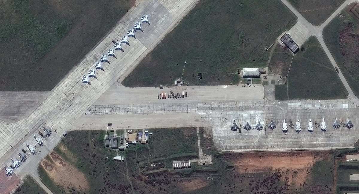 Belbek military airfield / MAXAR TECHNOLOGIES