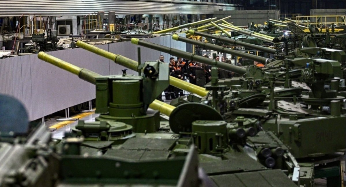 Production of tanks at the russian Uralvagonzavod, winter 2024 / Open-source photo