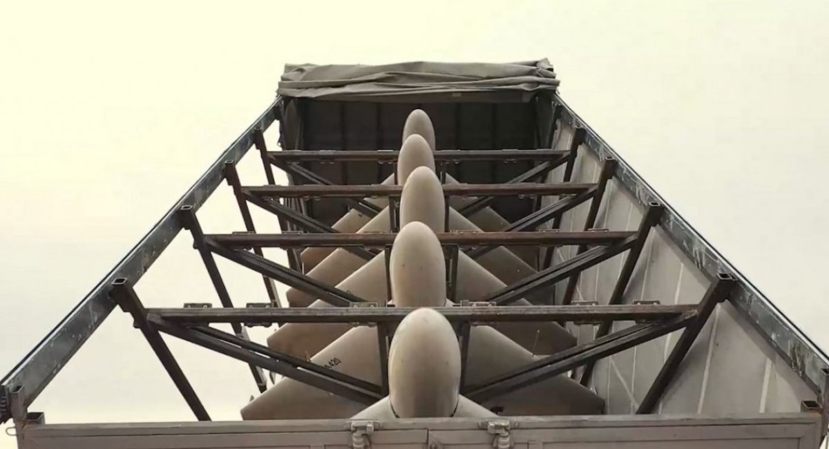 iranian long-range strike drone launcher Shahed-type​​​​​​​​​​​​​​​​