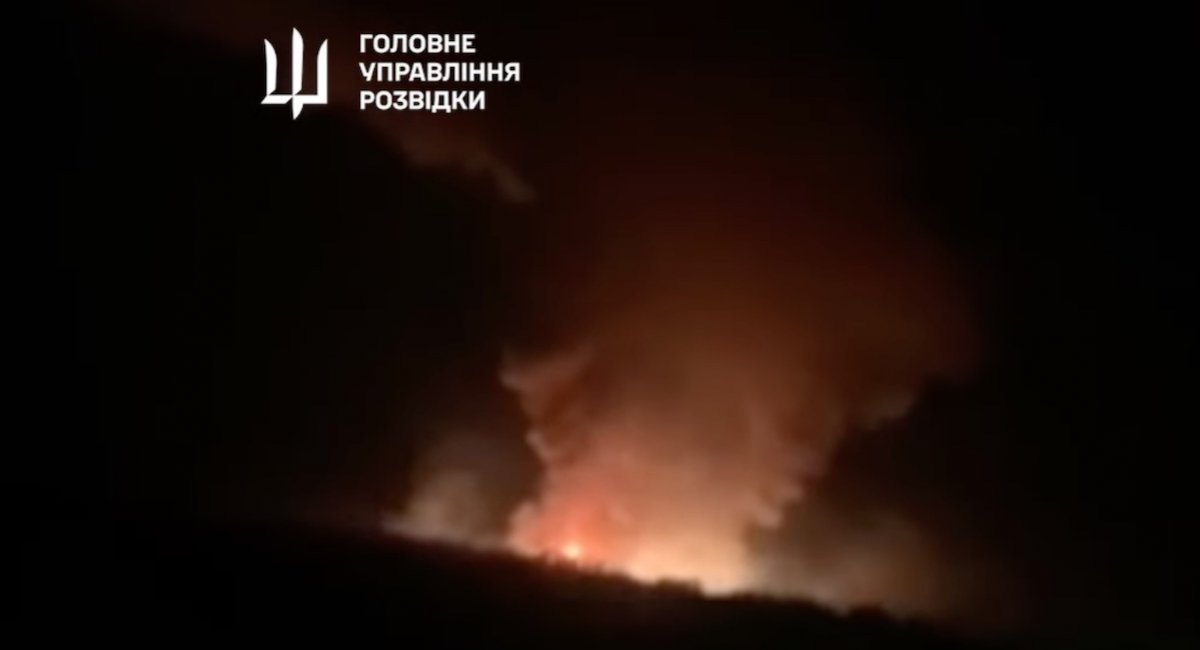 A successful strike on russian ammunition depot in Ostrogozhsk will significantly impact russian logistical support / screenshot from video 