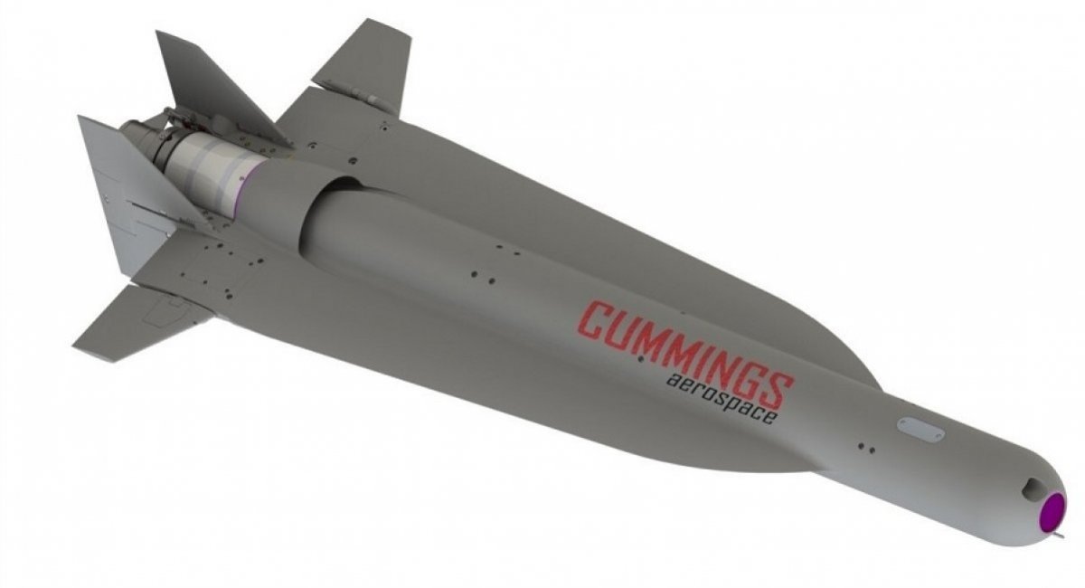 The Hellhound S3 loitering munition / Illustrative image credit: Cummings Aerospace