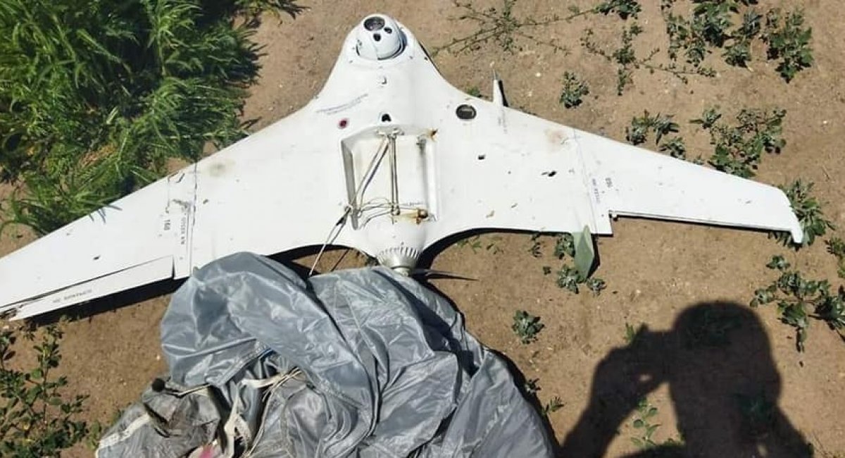 Russian drone Eleron-3 that was shot down in Ukraine