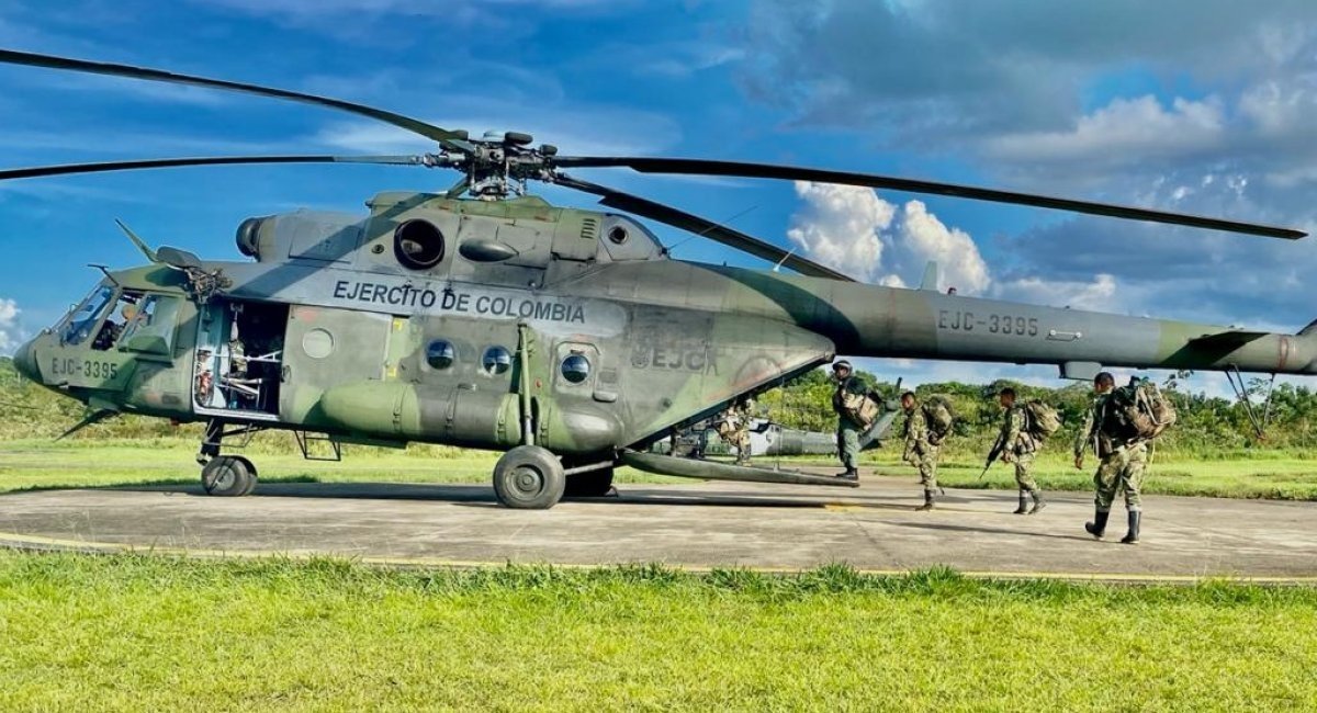 Mi-17 of the Colombian Air Force / Open-source illustrative photo​