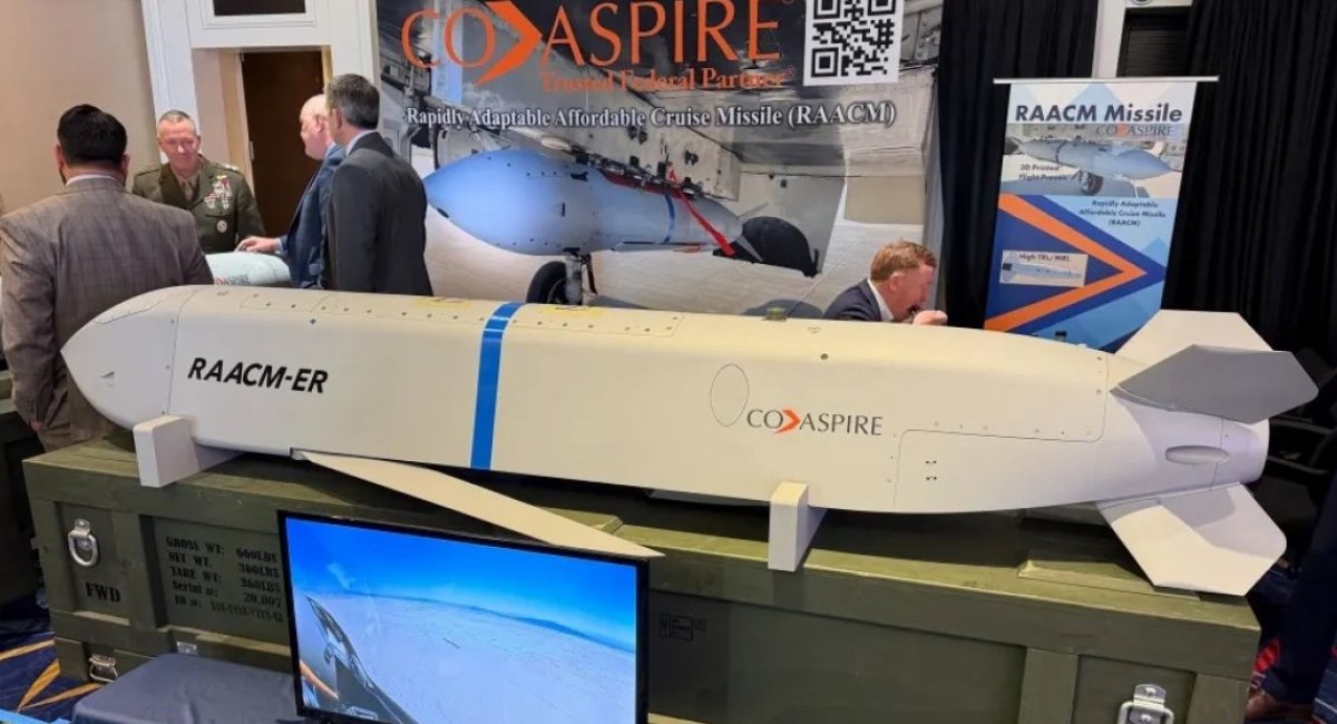 RAACM-ER cruise missile from CoAspire / Photo credit: Jamie Hunter / The War Zone