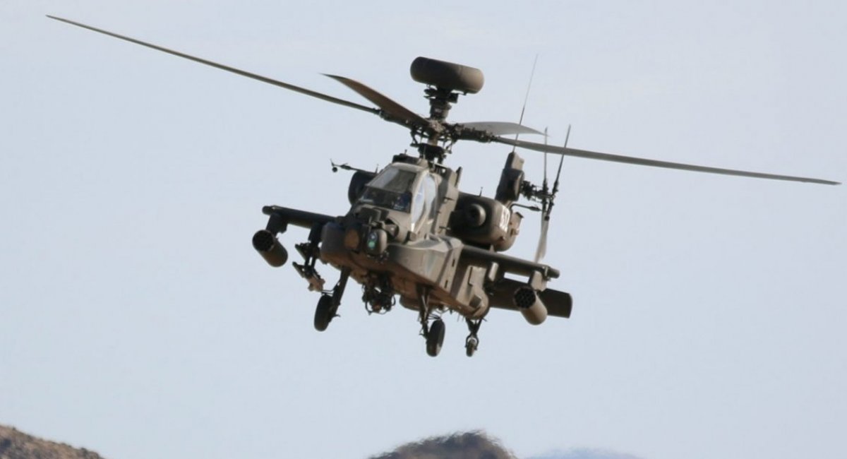 AH-64 Apache attack helicopter /  Photo credit: U.S. Department of War