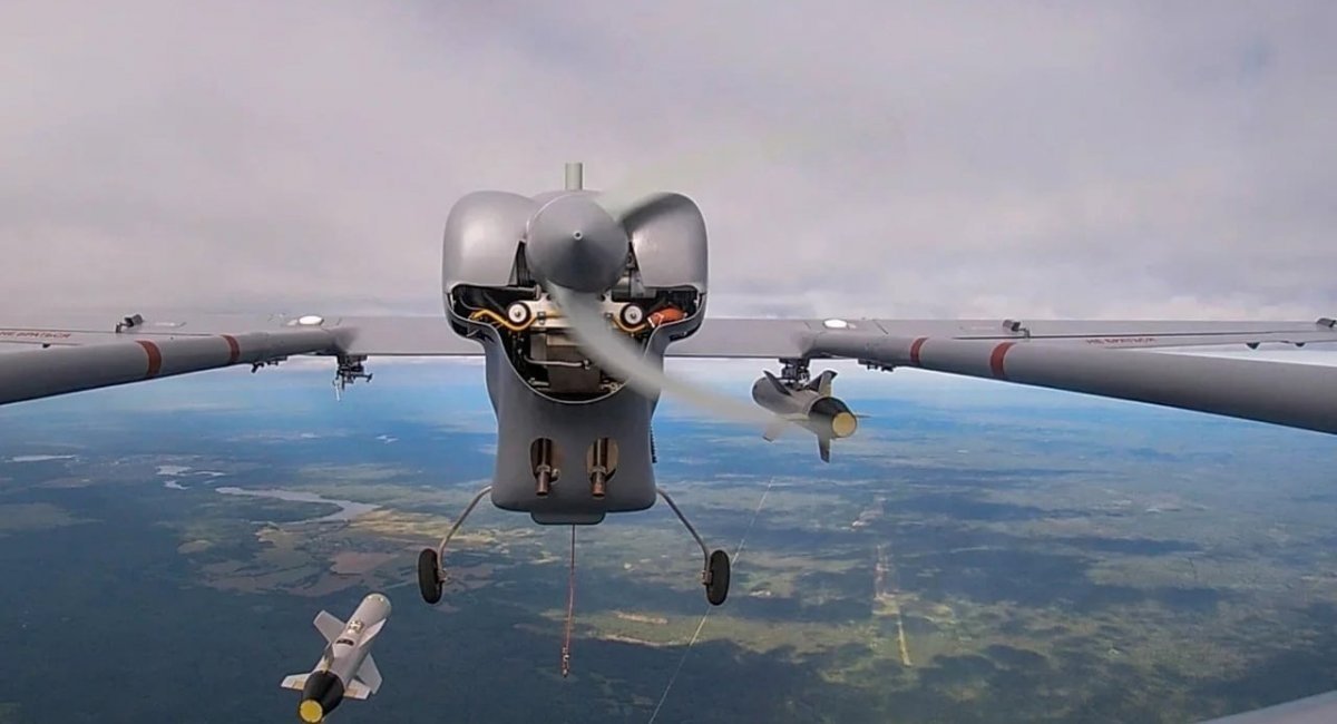 Forpost UAV is essentially a russian copy of the Israeli Searcher Mk II UAV