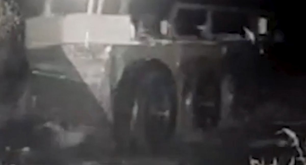 Ukrainian amphibious unmanned ground vehicle / Screenshot from video 