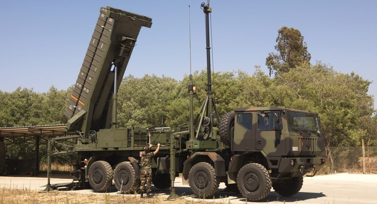 SAMP/T is a potent medium-range air defense system which is in service with Italian army / 