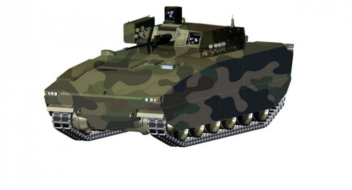 Conceptual rendering of the Polish CBWP heavy infantry fighting vehicle (IFV), currently under development by Huta Stalowa Wola / Open source photo
