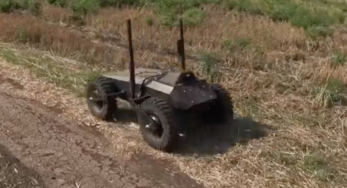 The Hyena drone / screenshot from video 