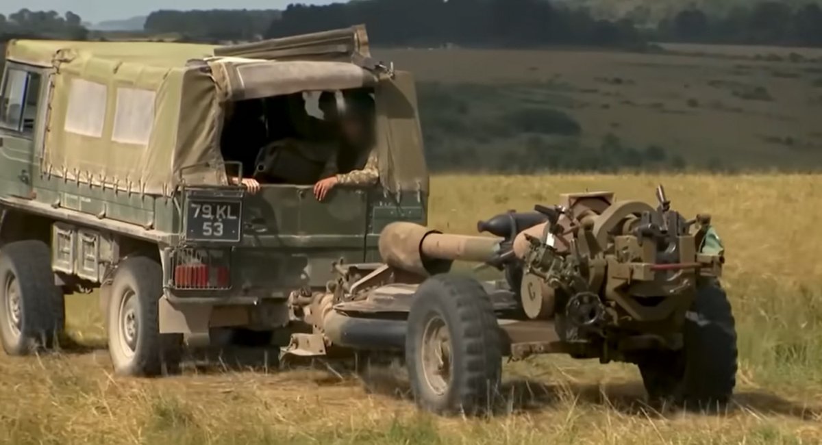 The L119 howitzer / video screengrab 