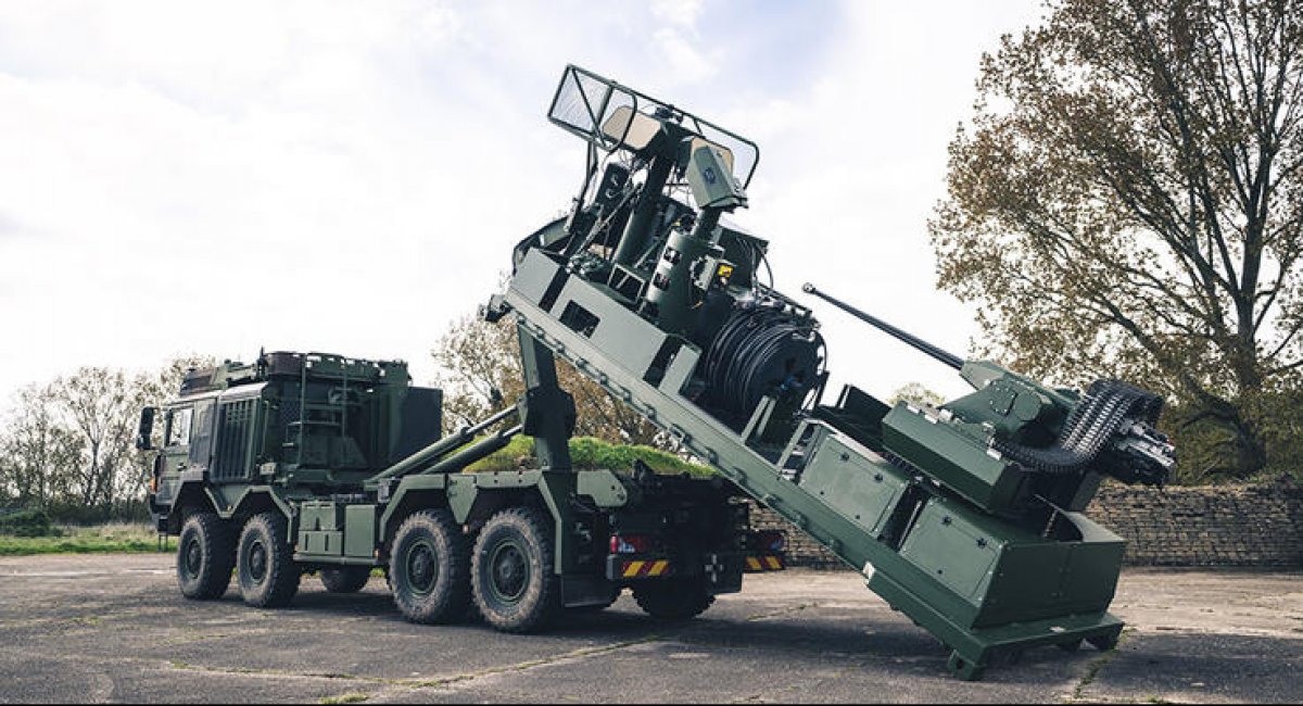 The MSI-DS Terrahawk Paladin, a Very Short-Range Air Defense (VSHORAD) system 