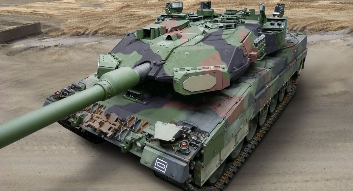 The Leopard 2A7 prototype with the Trophy active protection complex testing, November 2021 / Illustrative photo from open sources