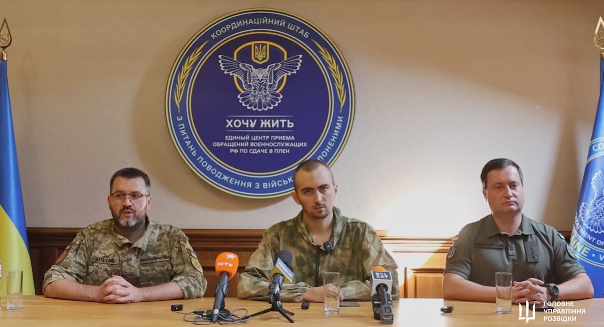 Russian Lieutenant declared himself an opponent of russia’s criminal war against Ukraine and expressed his intention to fight against the Putin regime / screenshot from video 