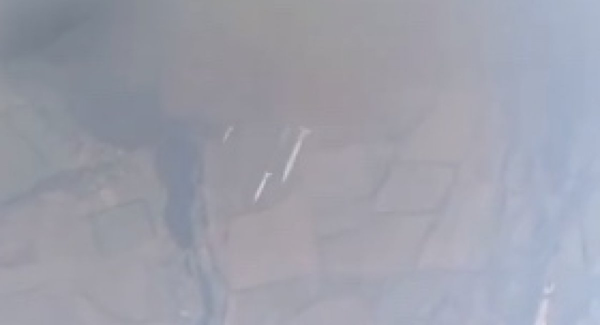 Ukrainian GBU-39 bombs / Screenshot from video 