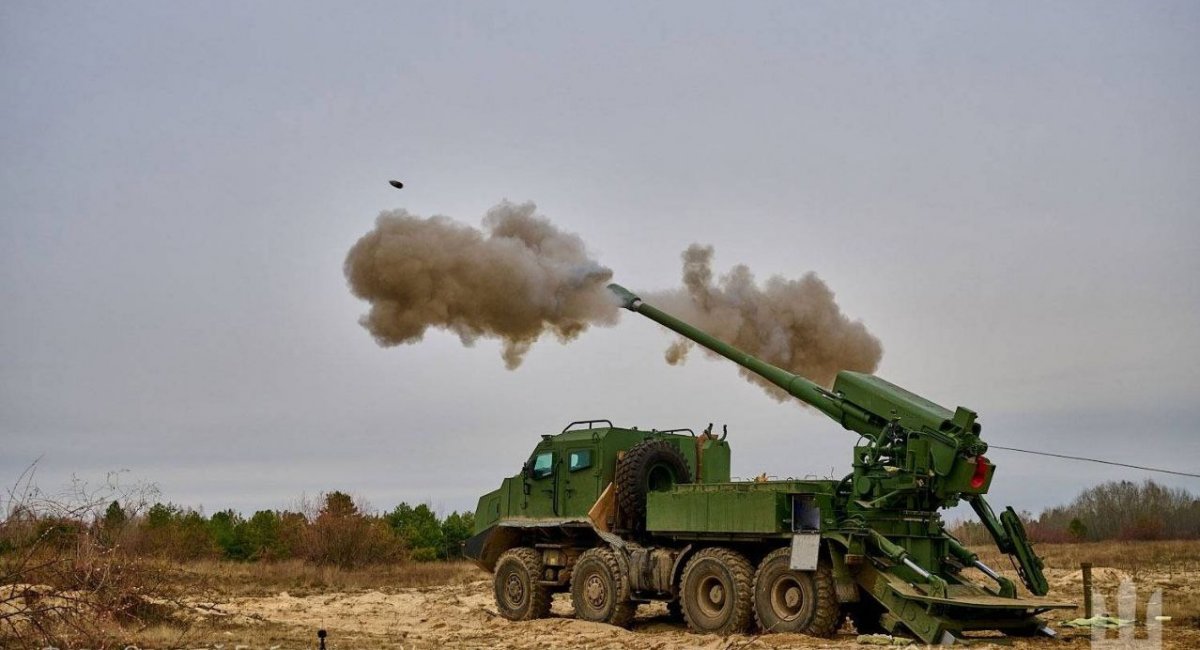  Ukrainian 2S22 Bohdana self-propelled howitzers / Photo credit: Public Affairs Office of the Armed Forces of Ukraine
