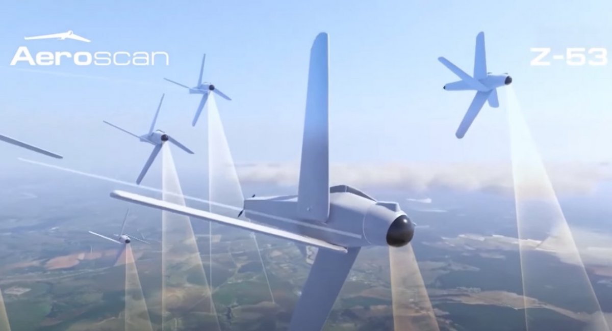 Russian Izdeliye-53 drones / screenshot from video