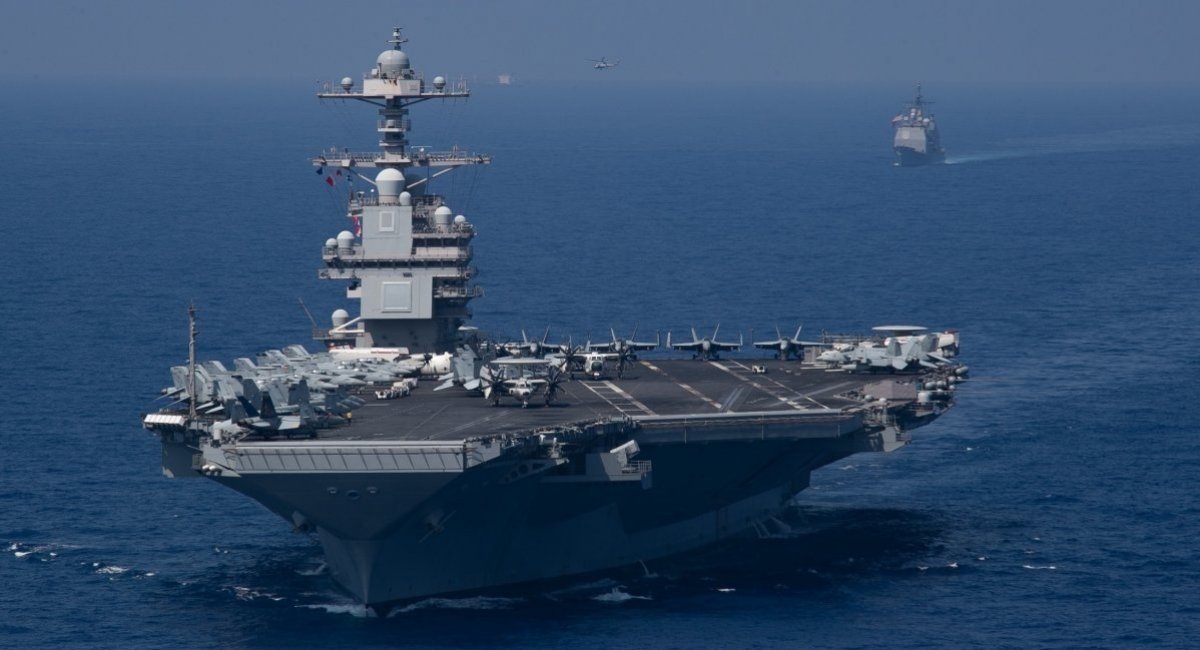 The American USS Gerald R. Ford aircraft carrier / Photo credit: the U.S. DoW