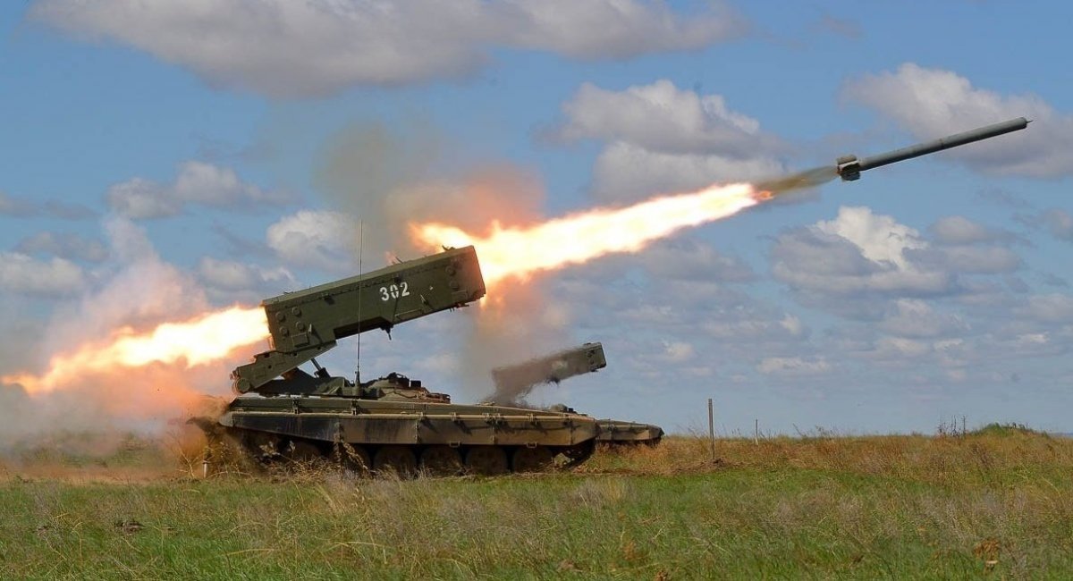 russian TOS-1A Solntsepyok self-propelled heavy flamethrowing system / Archive photo