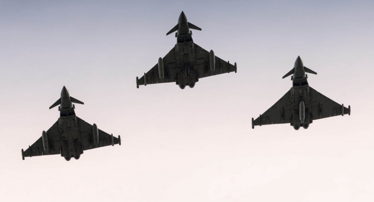 Eurofighter Typhoon multirole fighters / Open source photo