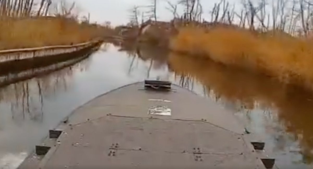 Ukrainian Barracuda unmanned surface vessel / screenshot from video 