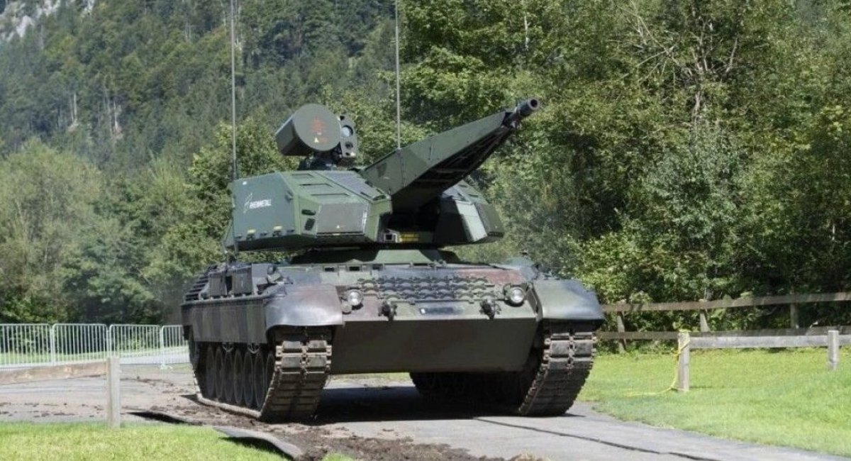 Skyranger 35 on a Leopard 1 chassis / Photo credit: Rheinmetall