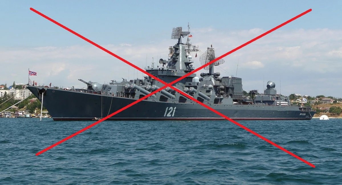 Russian Officially Stated Moscow Warship Sinks in Black Sea