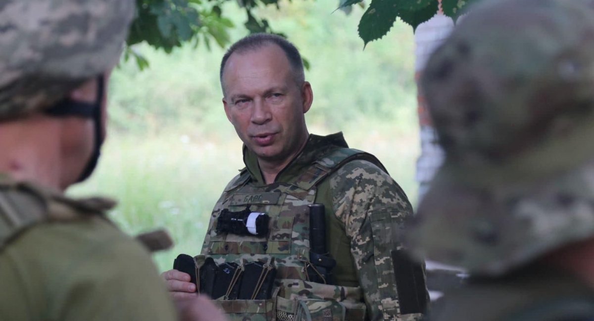 The commander of the Ukrainian Ground Forces, Gen. Col. Oleksander Syrskiy / Illustrative photo from open sources