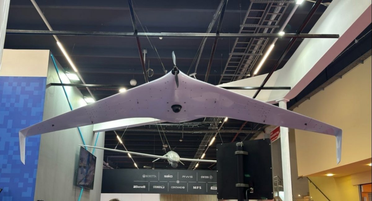 Furia A2-S unmanned aerial system at the MSPO-2024 exhibition in Poland / Photo: Athlon Avia