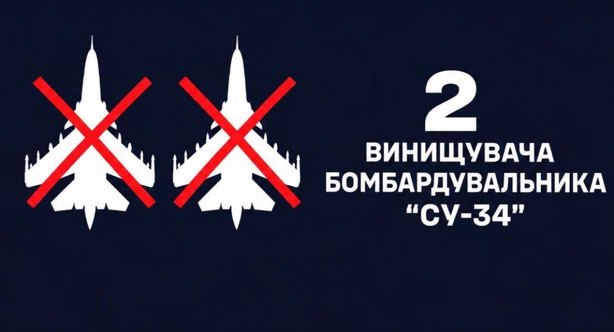 Ukraine's Navy reported destroying two russian Su-34 fighter-bombers / Photo credit: The Ukrainian Navy